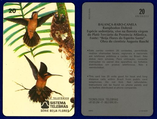 Sistema Telebras - Serie Beija Flores 02