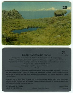 Sistema Telegras - Parque Nacional do Itatiaia 20 unidades 1998-07