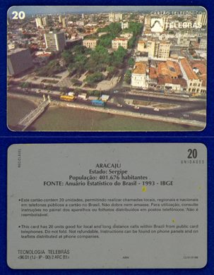 Telebras - Serie Capitais Brasileiras L2-01-01-96