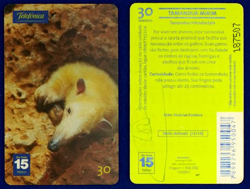 Telefonica Serie Animais 21-26