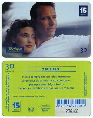 Telefonica Serie Dia dos Namorados 2001 04-10 30 unidades 2001-05