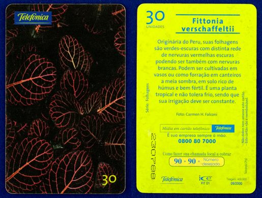 Telefonica Serie Folhagens 01
