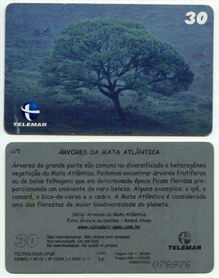 Telemar Serie Arvores da Mata Atlantica 2-5 30 2000-07