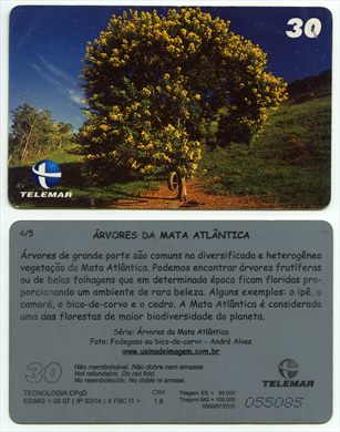 Telemar Serie Arvores da Mata Atlantica 4-5 30 2000-07