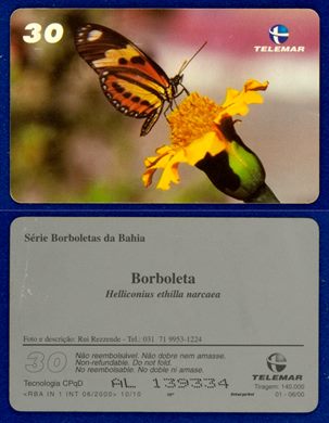 Telemar Serie Borboletas da Baahia 10-10