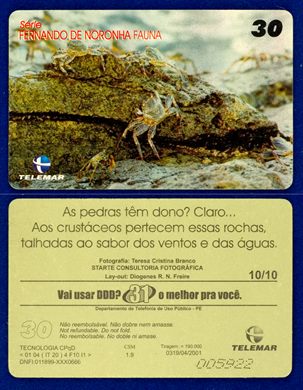 Telemar Serie Fernando de Noronha Fauna 10-10