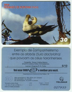 Telemar Serie Fernando de Noronha Fauna 6-10 30 2001-04