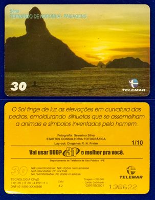 Telemar Serie Fernando de Noronha Paisagens 01-10