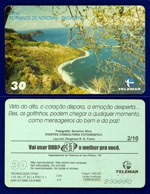 Telemar Serie Fernando de Noronha Paisagens 2-10