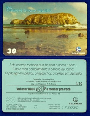 Telemar Serie Fernando de Noronha Paisagens 4-10