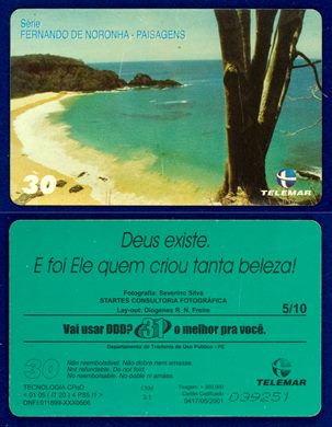 Telemar Serie Fernando de Noronha Paisagens 5-10