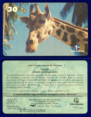 Telemar Serie Grandes Animais da Natureza 04-10