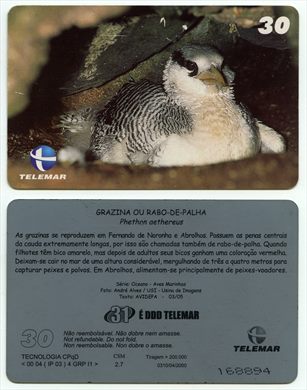 Telemar Serie Oceano - Aves Marinhas 03-05 30 2000-04