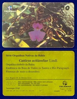 Telemar Serie Orquideas Nativas da Bahia 01-10