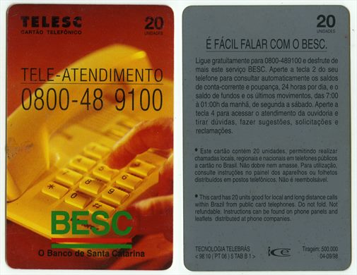 Telesc BESC 20 1998-09