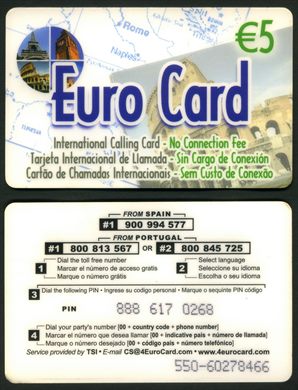 TSI - EuroCard - 5eur