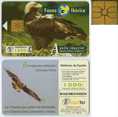 Telefonica Cabitel 1000PTA 1996-05