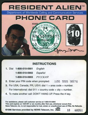 NTI - Resident Alien - 10dol - 10 68351