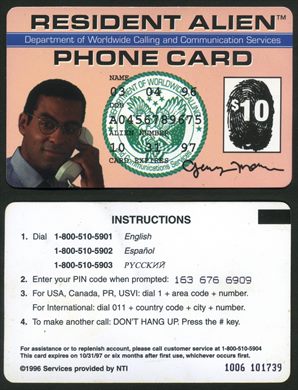NTI - Resident Alien - 10dol - 1006 101739