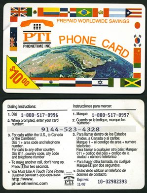 Phonetime Inc - 10dol - 1997-11