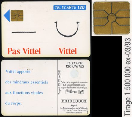 France Telecom - Telecarte 120 (Vittel)