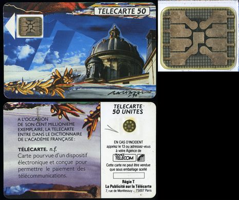 France Telecom - Telecarte 50 (Adicao da palavra telecarte ao dicionario))