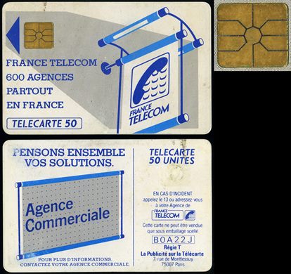 France Telecom - Telecarte 50 (Agence Commerciale)