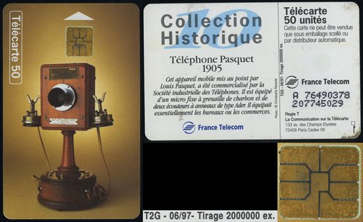 France Telecom - Telecarte 50 (Collection Historique 10)