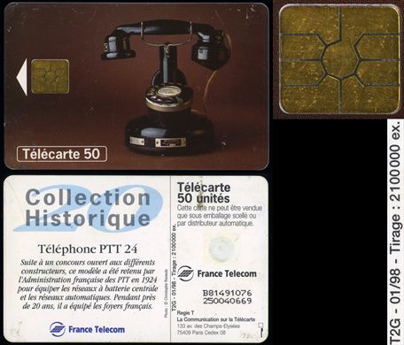 France Telecom - Telecarte 50 (Collection Historique 20)