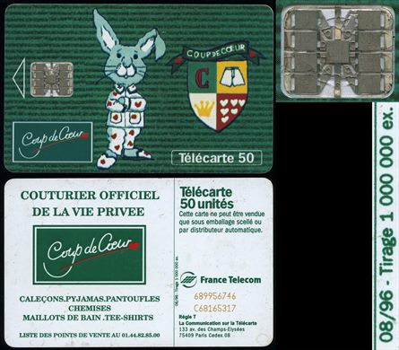 France Telecom - Telecarte 50 (Coup de Coeur)