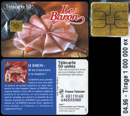 France Telecom - Telecarte 50 (Le Baron)