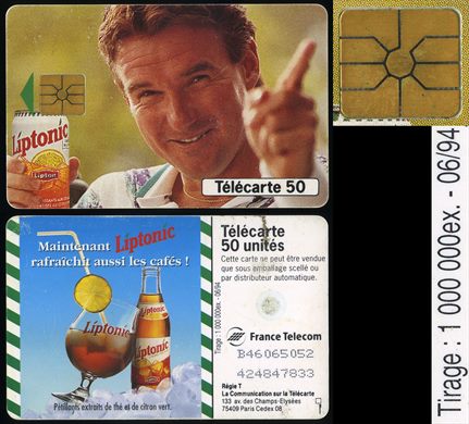 France Telecom - Telecarte 50 (Lipton Liptonic)