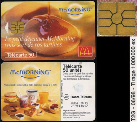 France Telecom - Telecarte 50 (Mc Donalds)