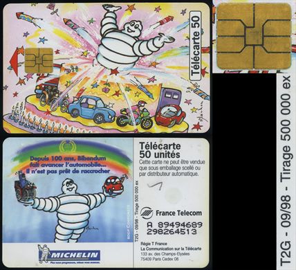 France Telecom - Telecarte 50 (Michelin)