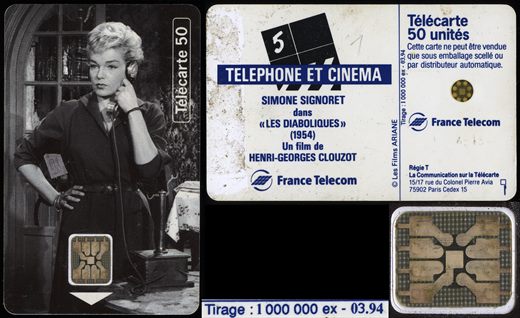France Telecom - Telecarte 50 (Telephone et Cinema)