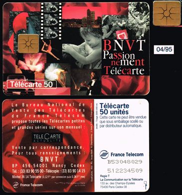 France Telecom - BNVT - Telecarte 50 1995-04
