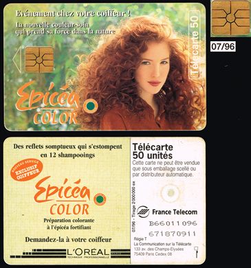 France Telecom - Epicea color - Telecarte 50 1996-07 (3)
