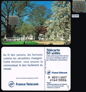 France Telecom - et le monde est plus proche - Telecarte 50 1994-05