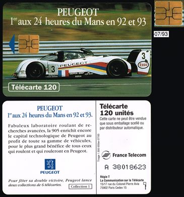 France Telecom - Telecarte 120 1993-07