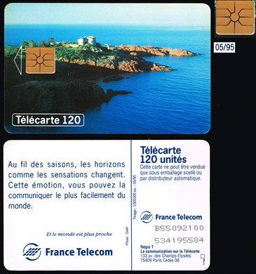 France Telecom - Telecarte 120 1995-05