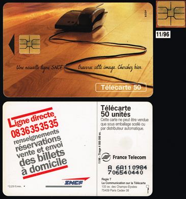 France Telecom - Telecarte 50 1996-11 (4)