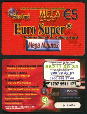 Novis - Euro Card Euro Super - 5eur