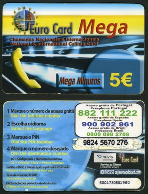 Novis - Euro Card Mega - 5eur
