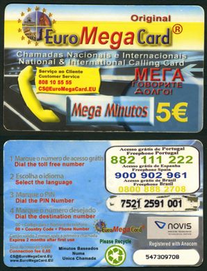Novis - Euro Mega Card - 5eur - 547309708