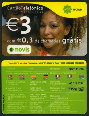 Novis - Voz World - 3eurPlus0,3eur gratis