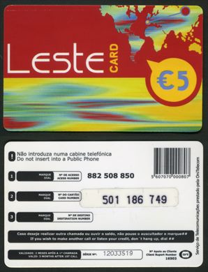 ONI - Leste - 5eur - 12033519