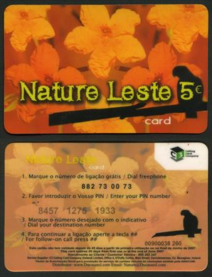 C3 Calling Card Company - Ducassesl.com - Nature Leste - 5eur - 2007-06 - 00900038 260