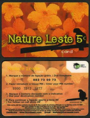 C3 Calling Card Company - Ducassesl.com - Nature Leste - 5eur - 2007-06 - 00900045 84