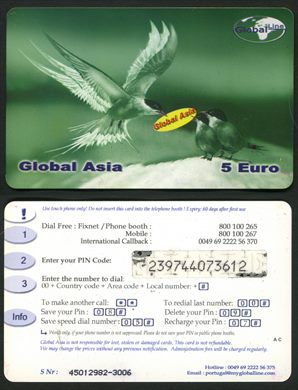 Global Line - Global Asia - 5eur