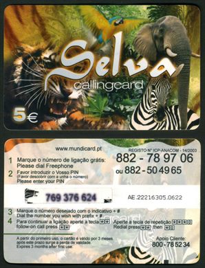 Mundi card - Selva - 5eur - AE.22216305.0622